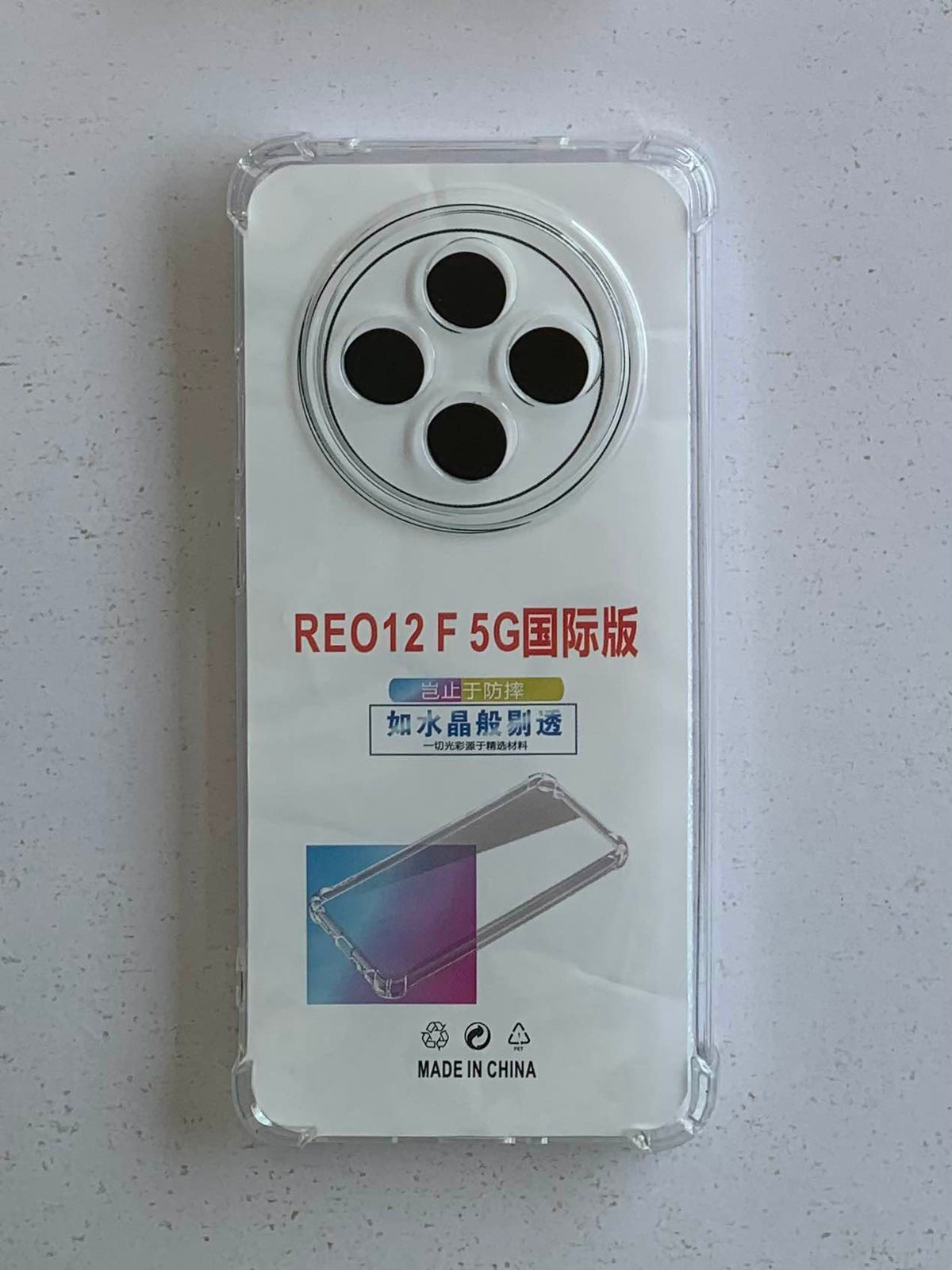 OPPO Crystal Clear Transparent Shockproof Imported TPU Mobile Back Cover