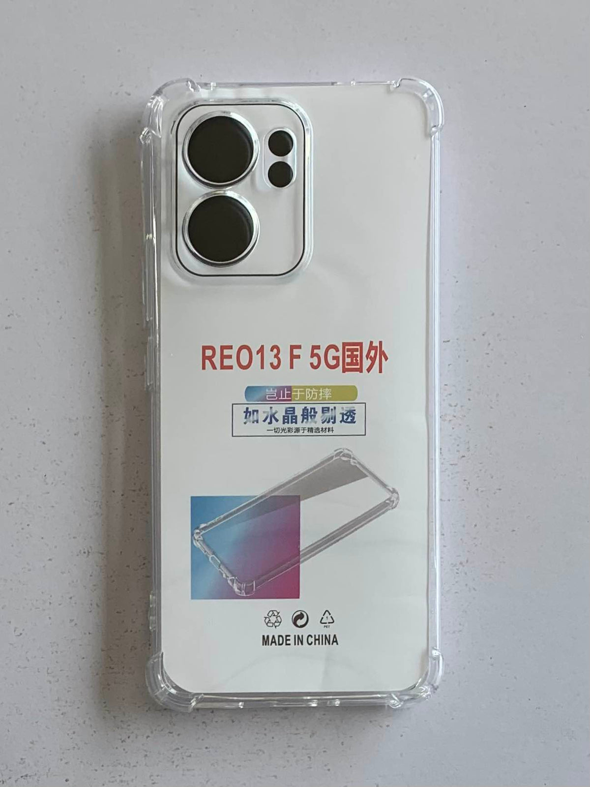 OPPO Crystal Clear Transparent Shockproof Imported TPU Mobile Back Cover