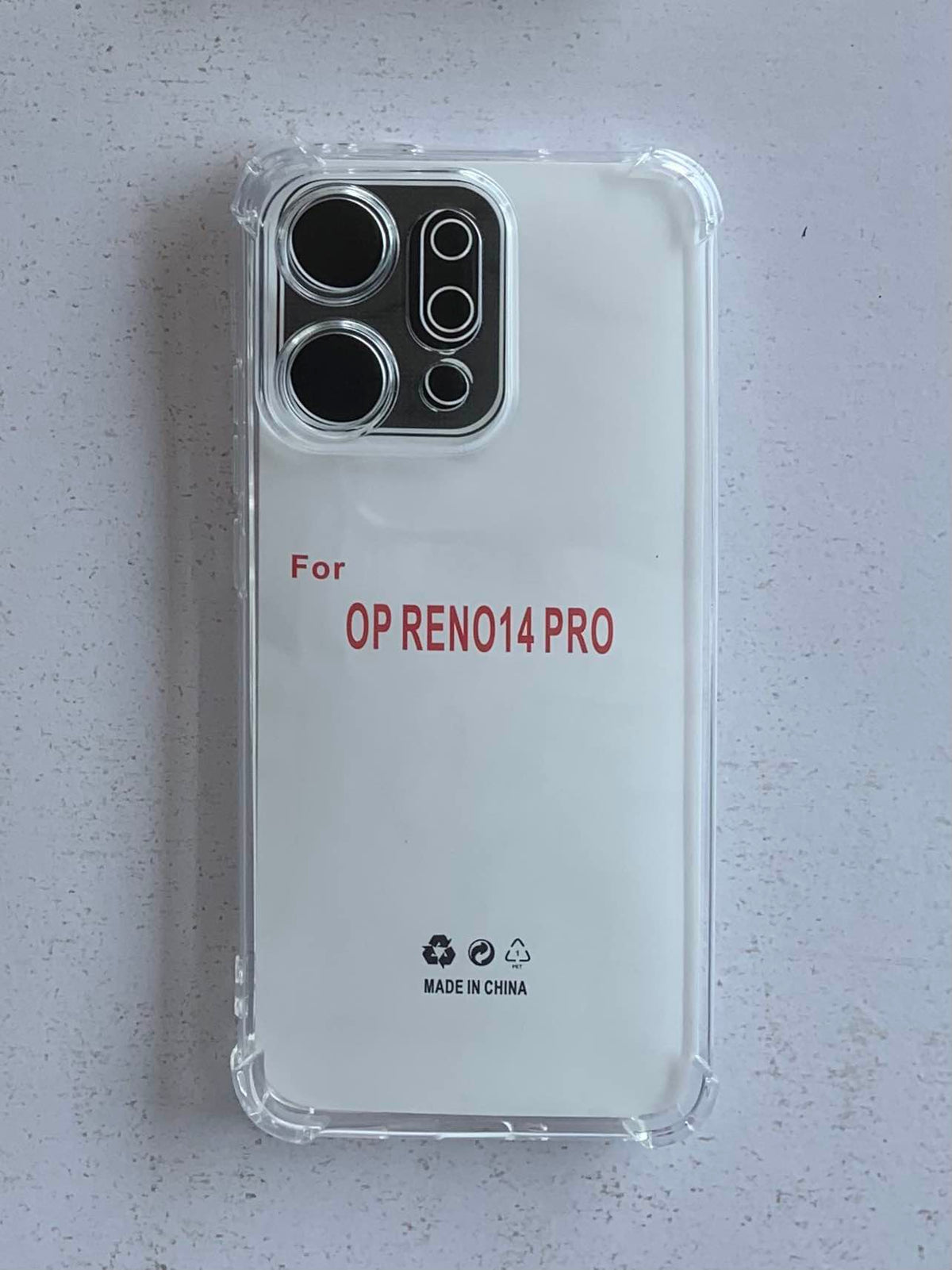 OPPO Crystal Clear Transparent Shockproof Imported TPU Mobile Back Cover