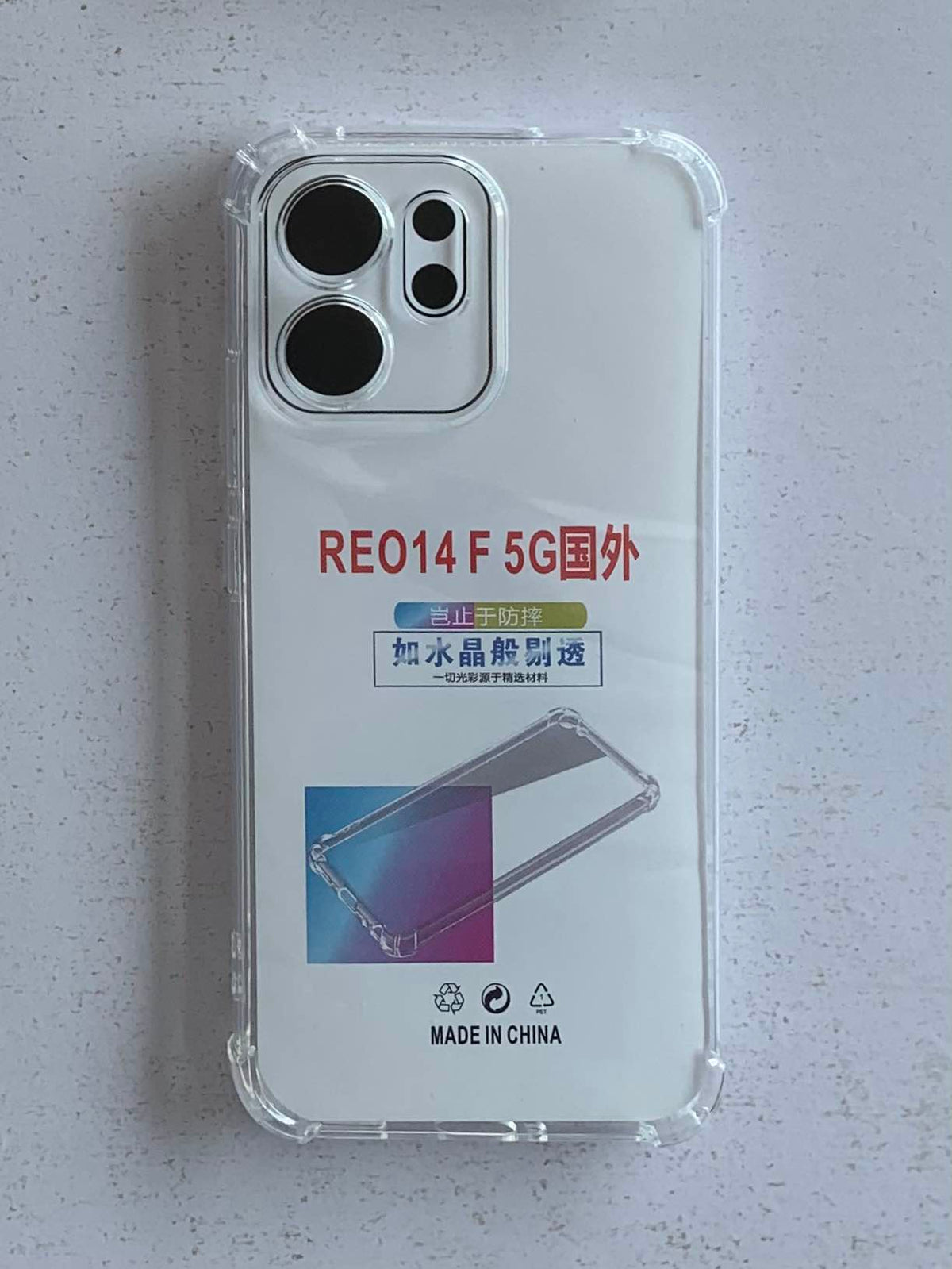 OPPO Crystal Clear Transparent Shockproof Imported TPU Mobile Back Cover