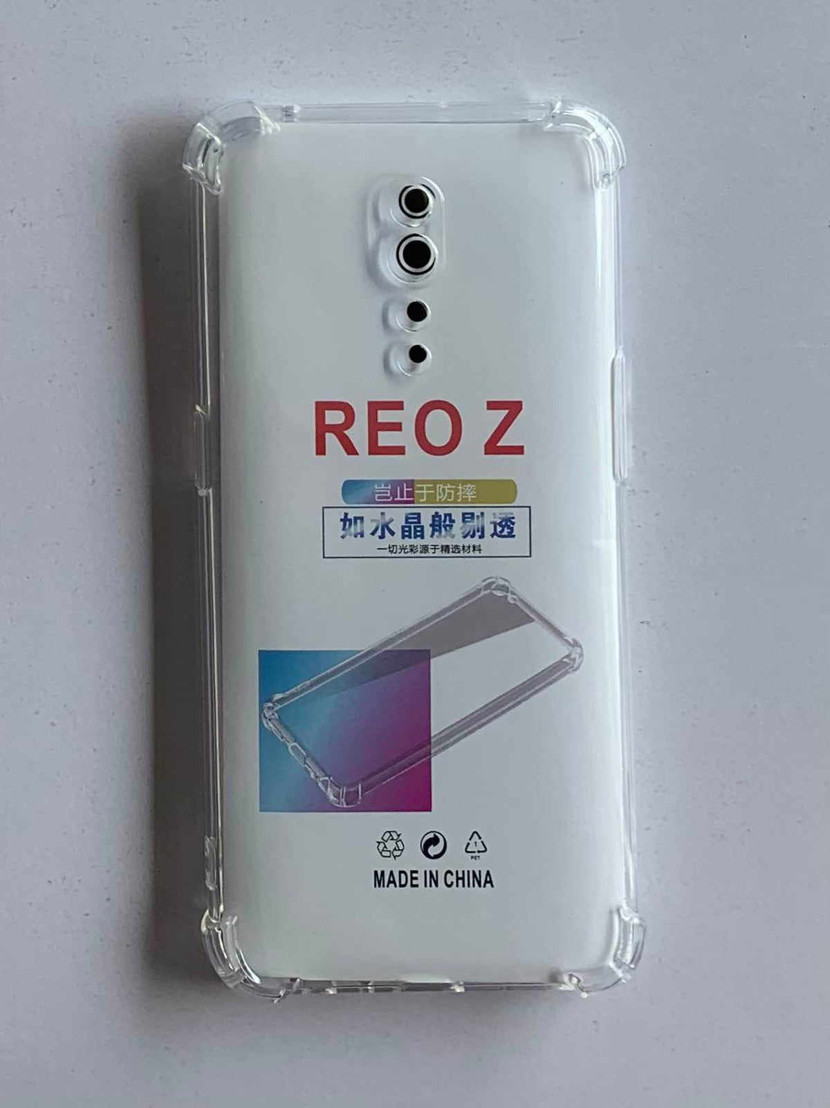 OPPO Crystal Clear Transparent Shockproof Imported TPU Mobile Back Cover