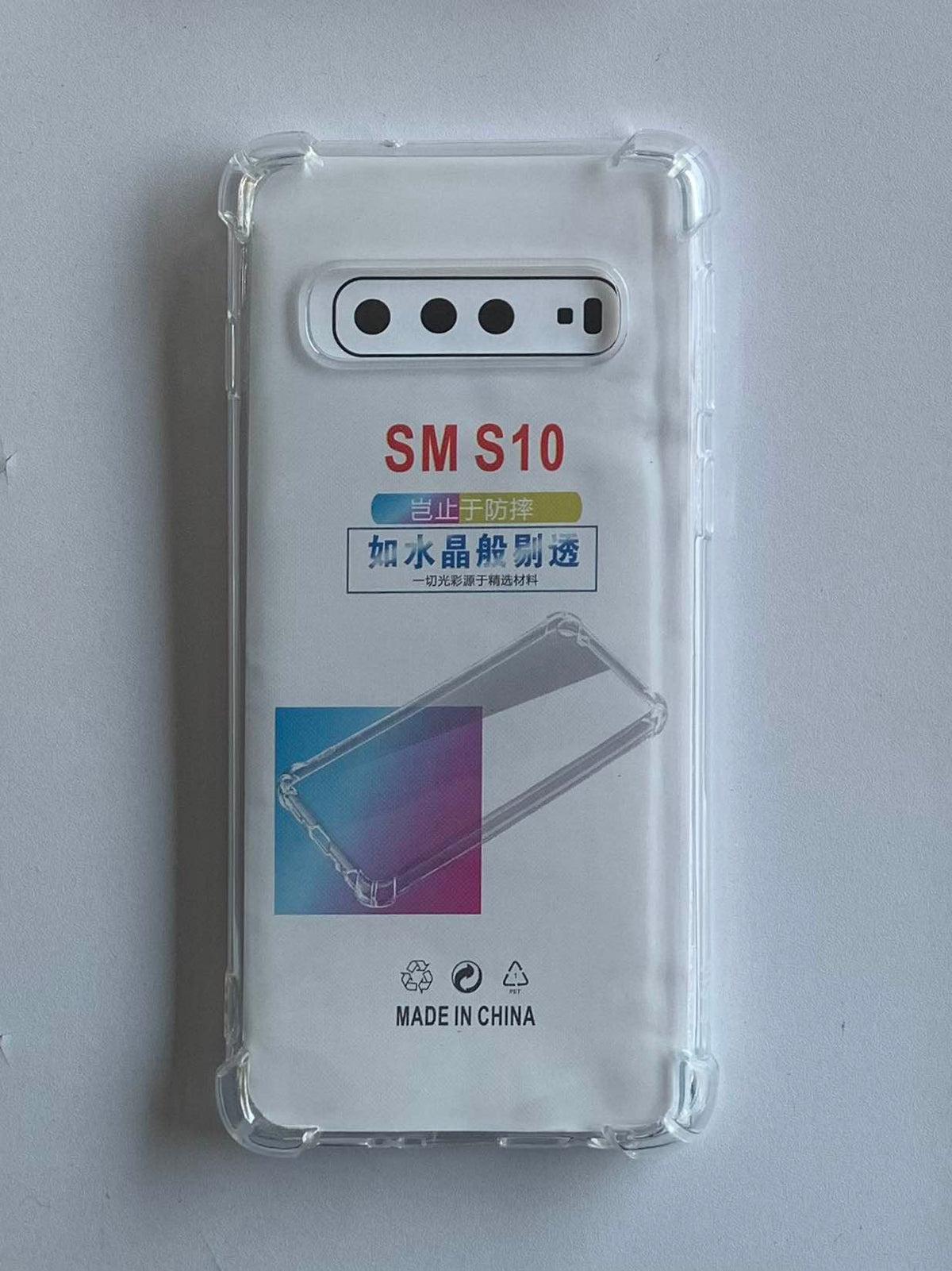SAMSUNG Crystal Clear Transparent Shockproof Mobile Back Cover