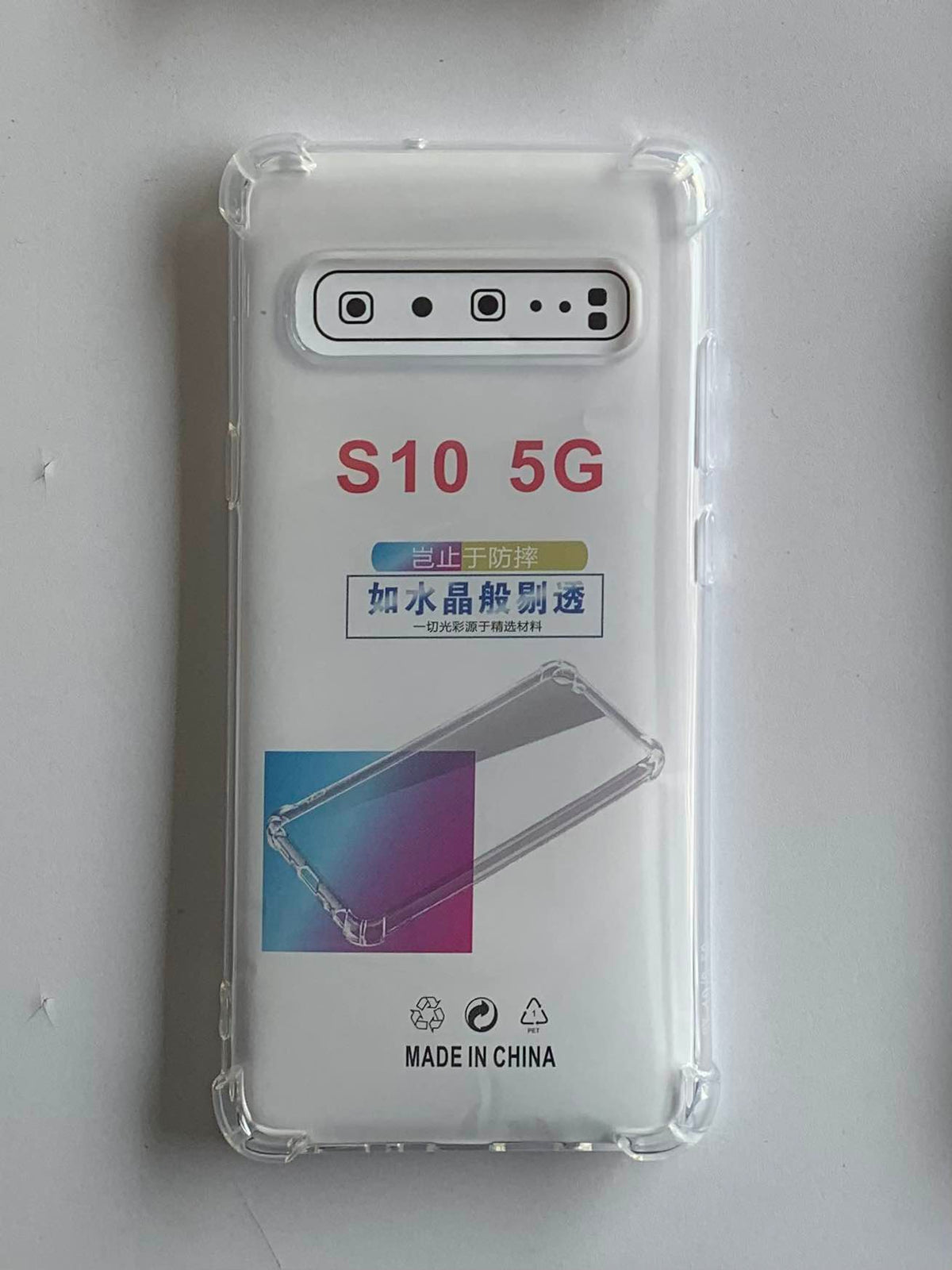 SAMSUNG Crystal Clear Transparent Shockproof Mobile Back Cover