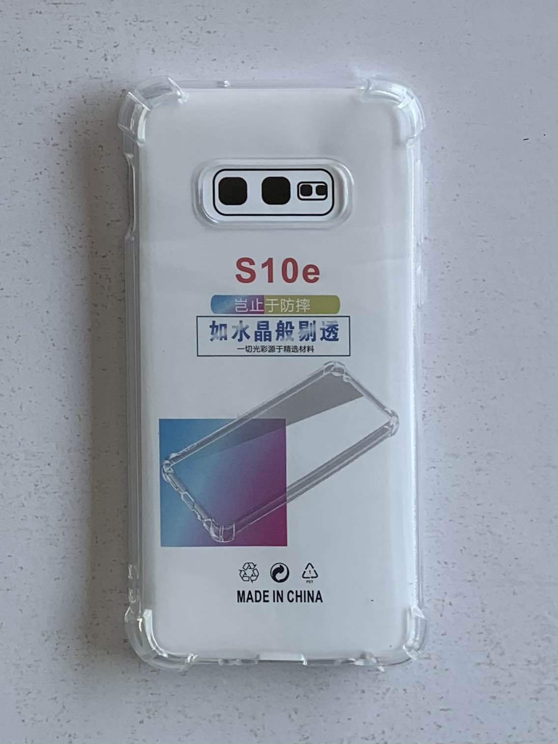 SAMSUNG Crystal Clear Transparent Shockproof Mobile Back Cover