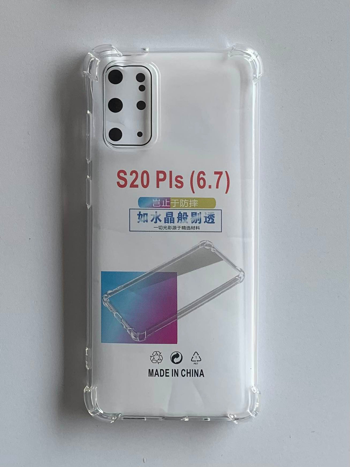 SAMSUNG Crystal Clear Transparent Shockproof Mobile Back Cover