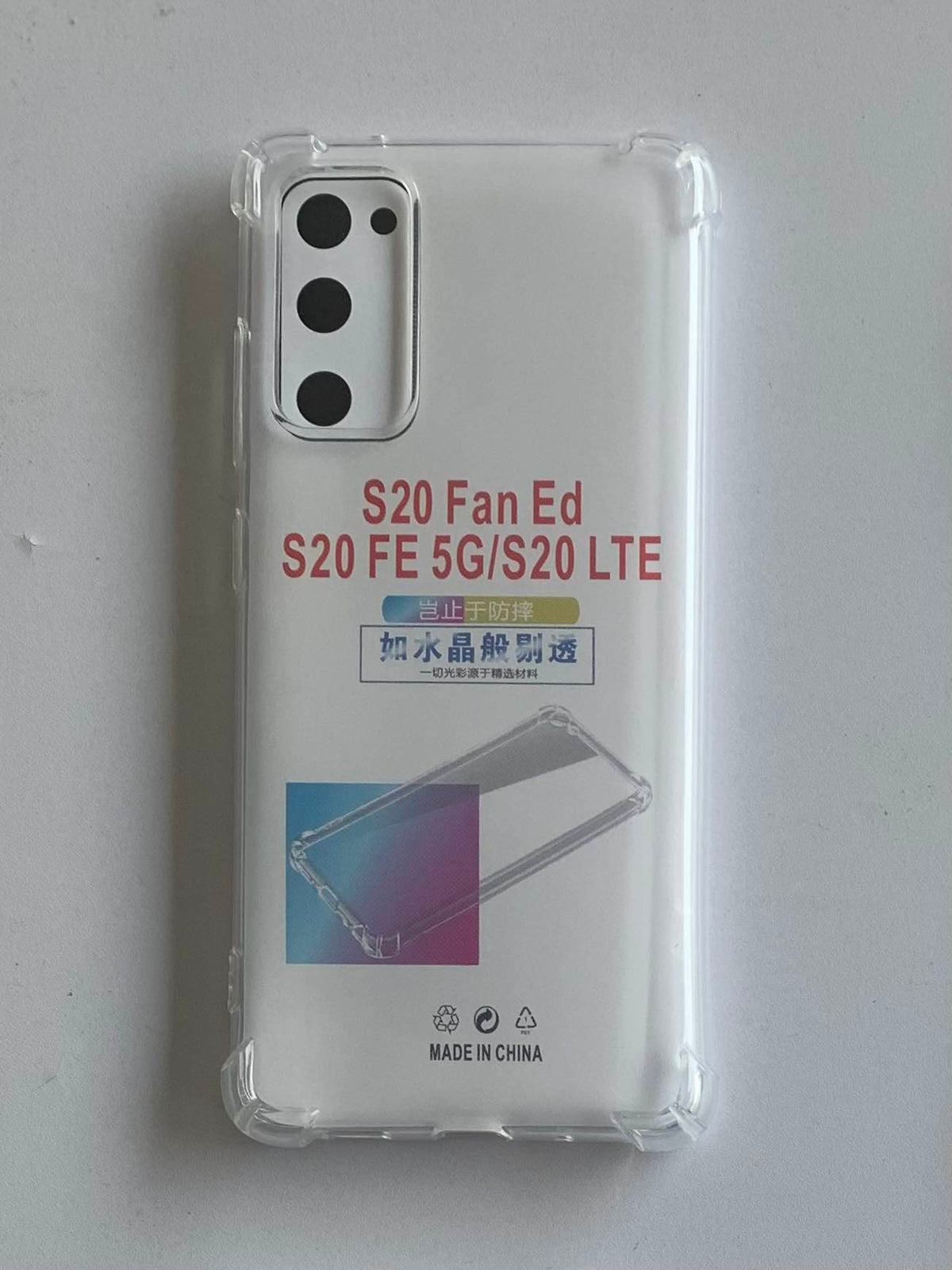 SAMSUNG Crystal Clear Transparent Shockproof Mobile Back Cover