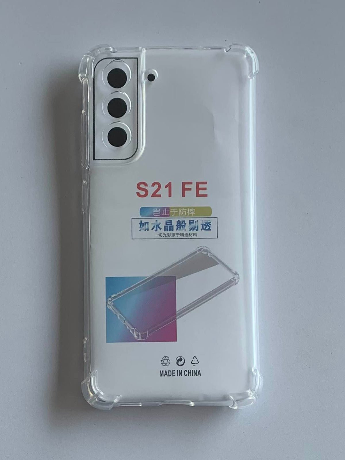 SAMSUNG Crystal Clear Transparent Shockproof Mobile Back Cover
