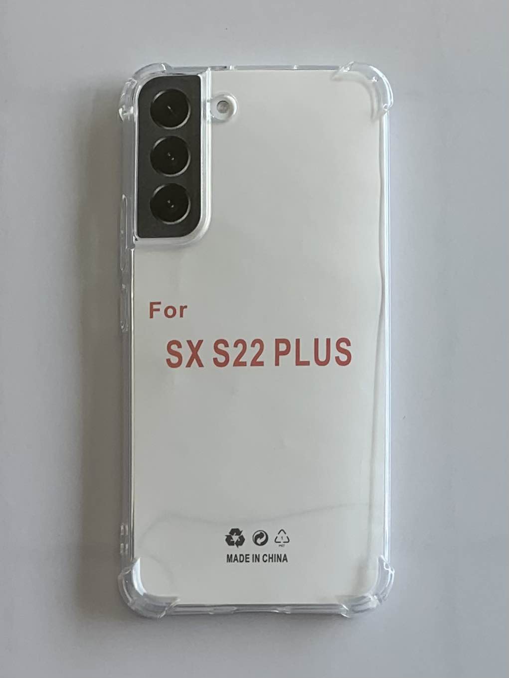 SAMSUNG Crystal Clear Transparent Shockproof Mobile Back Cover