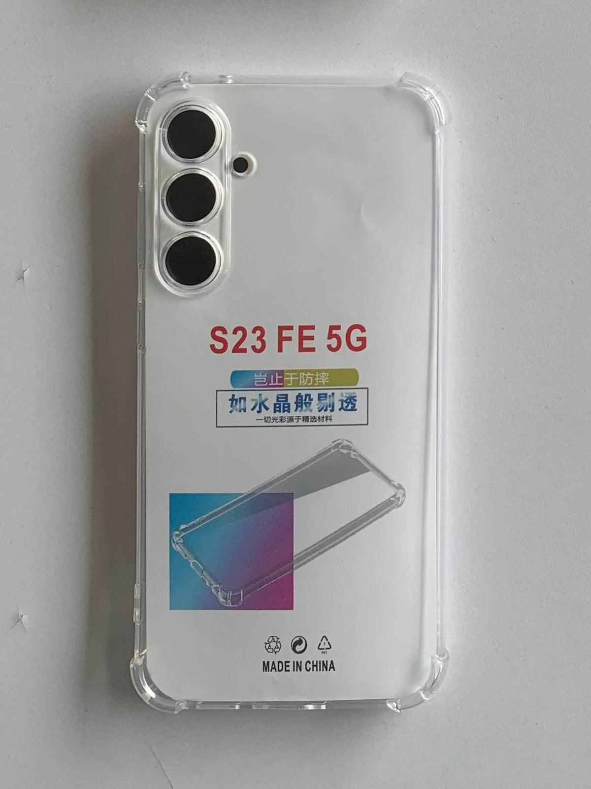 SAMSUNG Crystal Clear Transparent Shockproof Mobile Back Cover