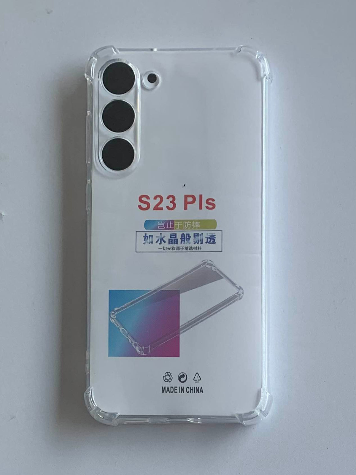 SAMSUNG Crystal Clear Transparent Shockproof Mobile Back Cover