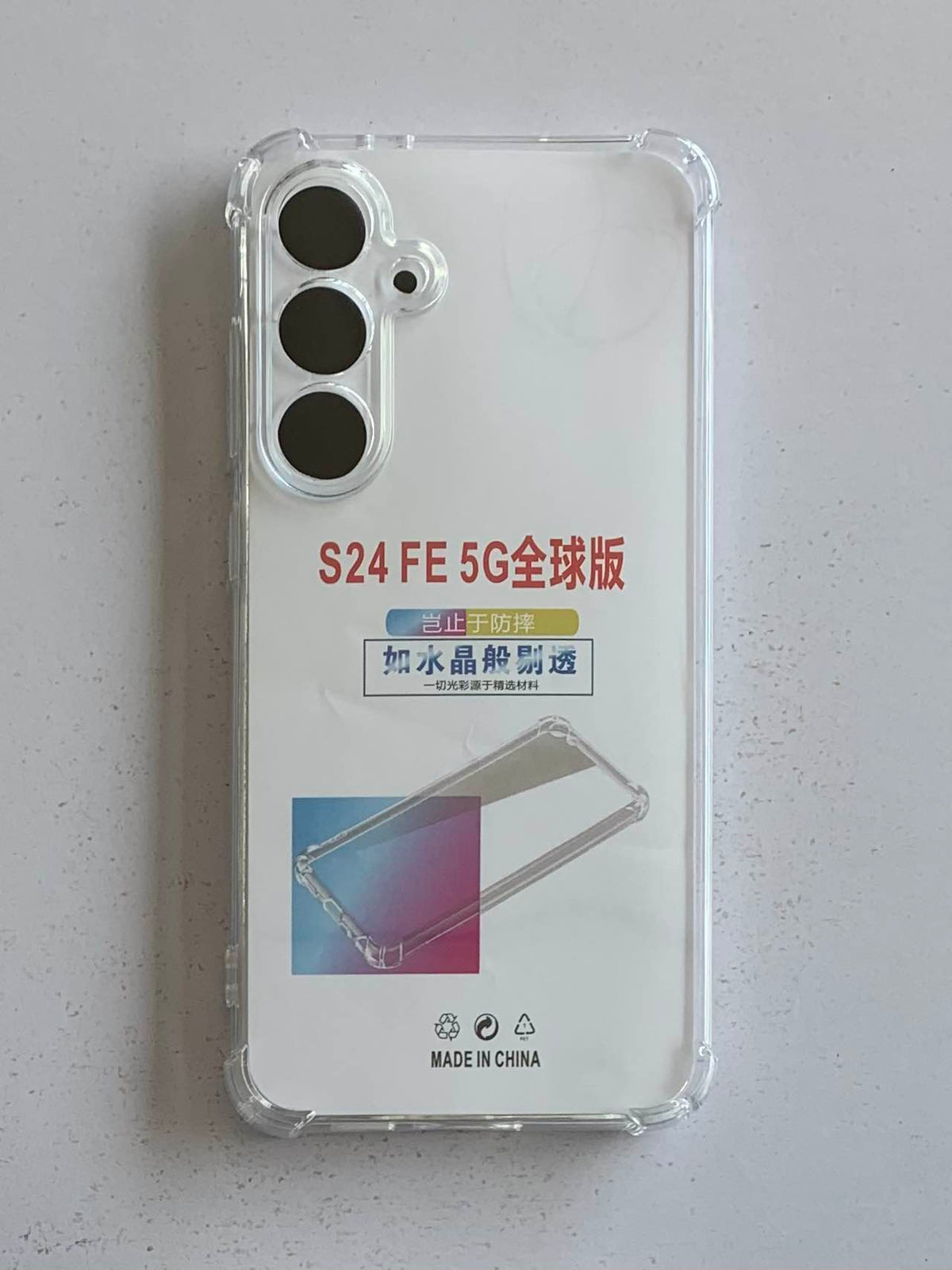 SAMSUNG Crystal Clear Transparent Shockproof Mobile Back Cover