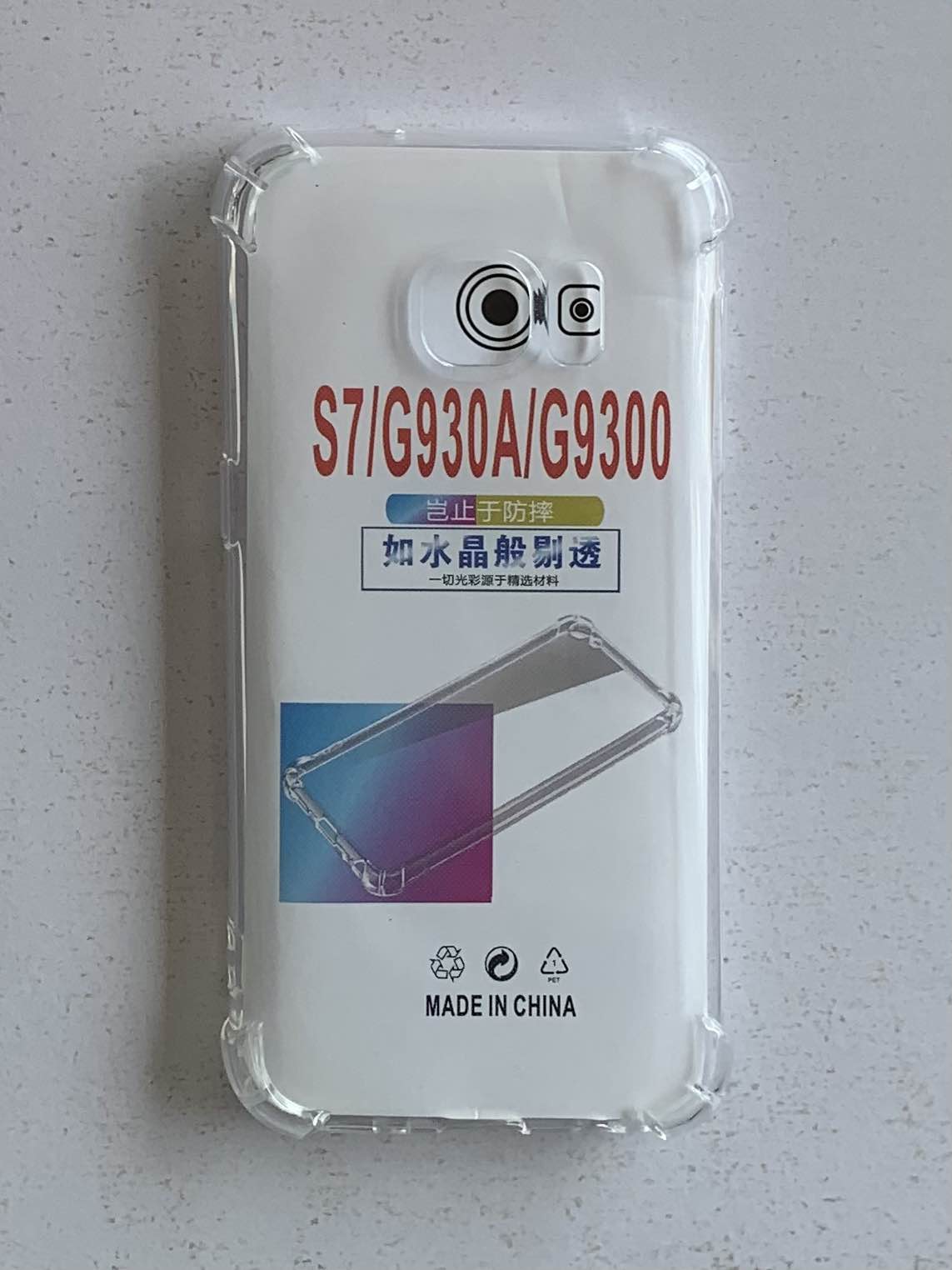 SAMSUNG Crystal Clear Transparent Shockproof Mobile Back Cover