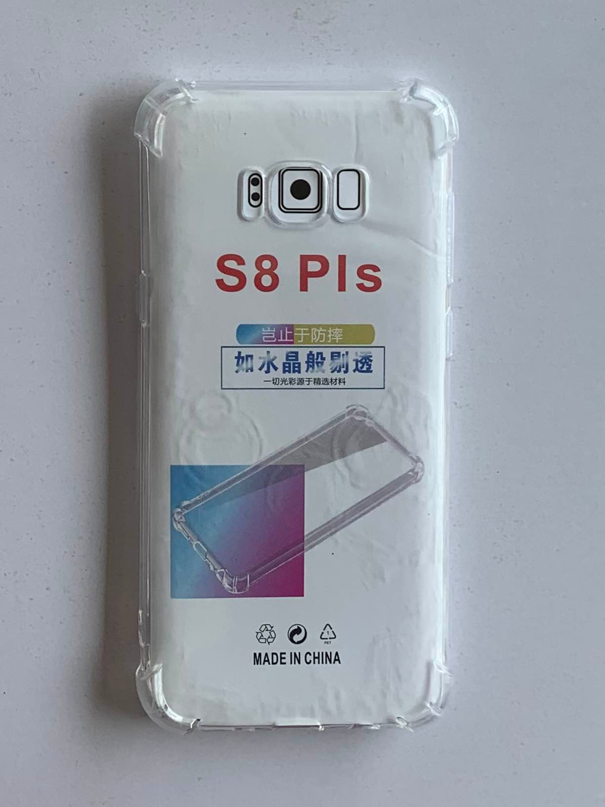 SAMSUNG Crystal Clear Transparent Shockproof Mobile Back Cover