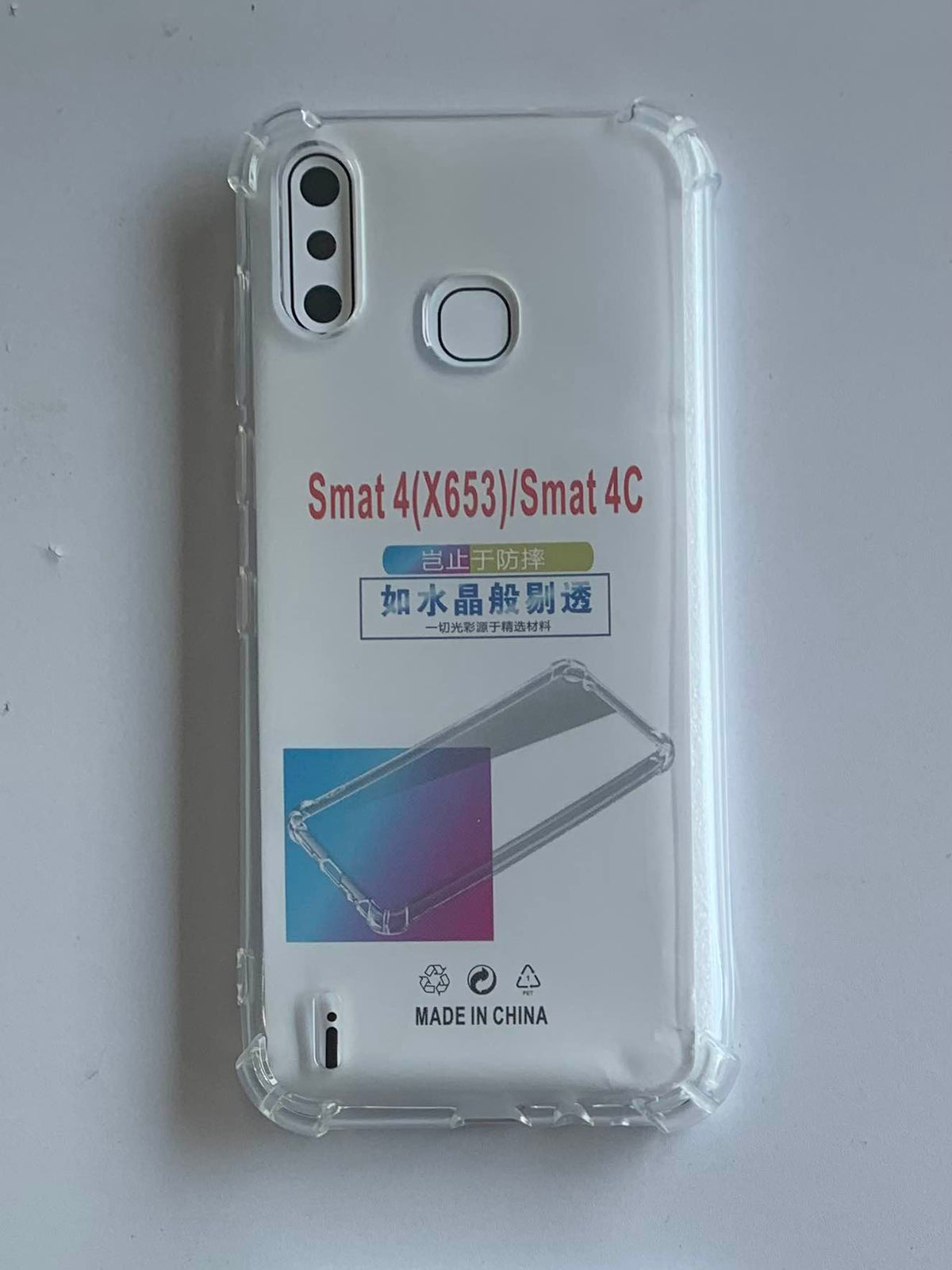INFINIX Crystal Clear Transparent Shockproof Mobile Back Cover