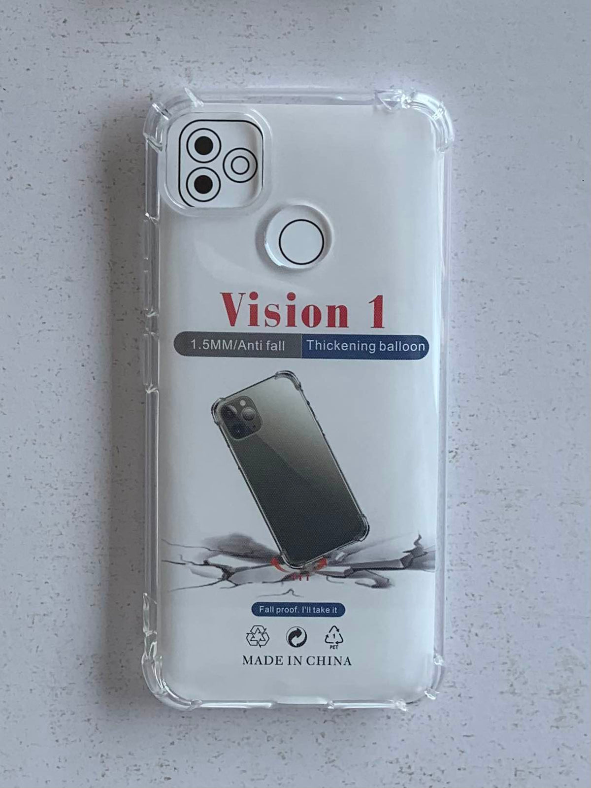 ITEL Crystal Clear Transparent Shockproof Mobile Back Cover