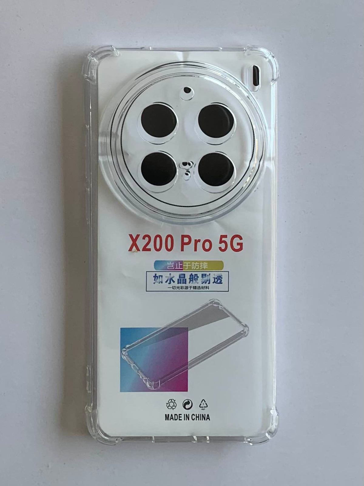 VIVO Crystal Clear Transparent Shockproof Mobile Back Cover
