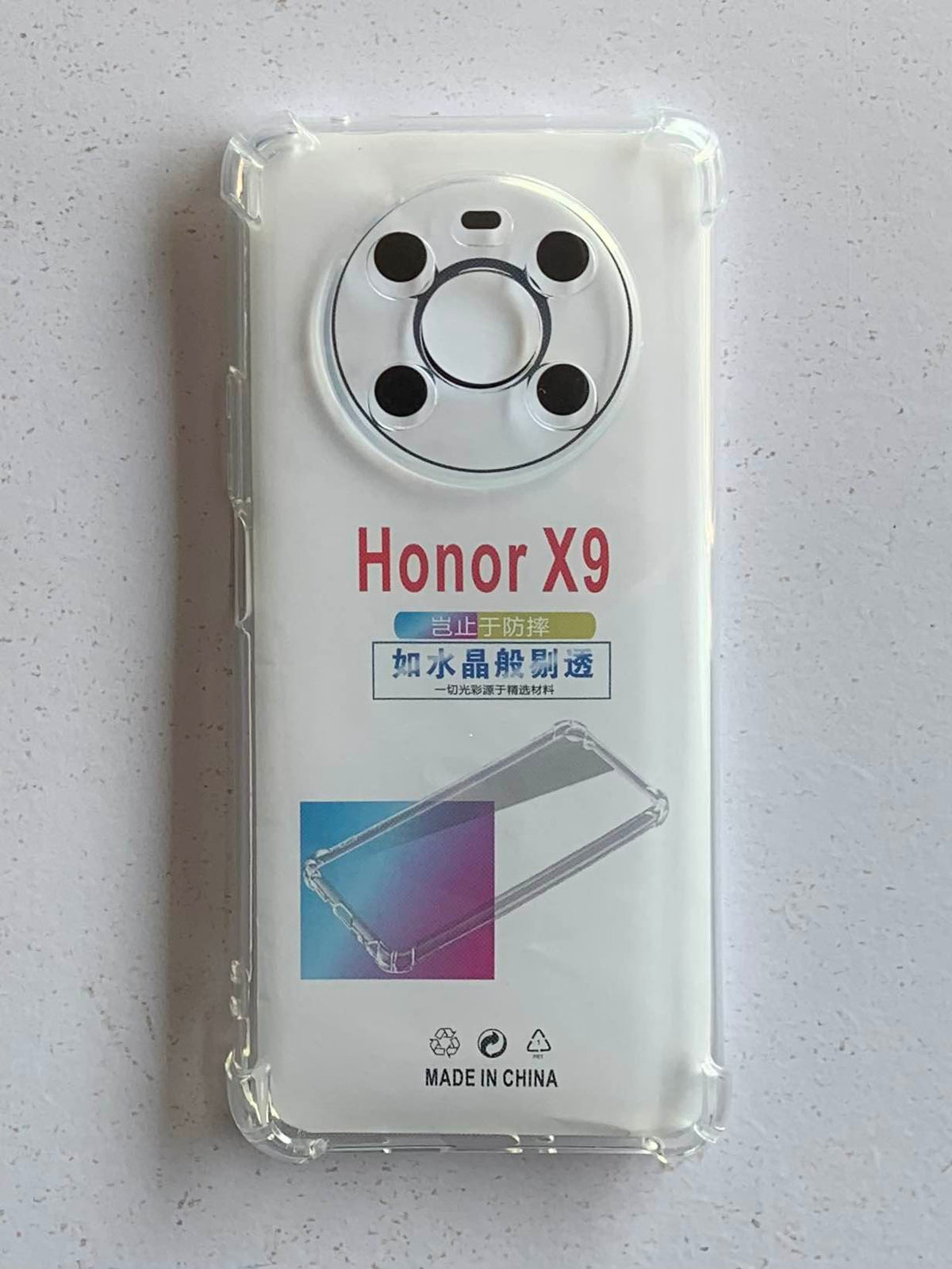 HONOR / HUAWEI Crystal Clear Transparent Shockproof Mobile Back Cover