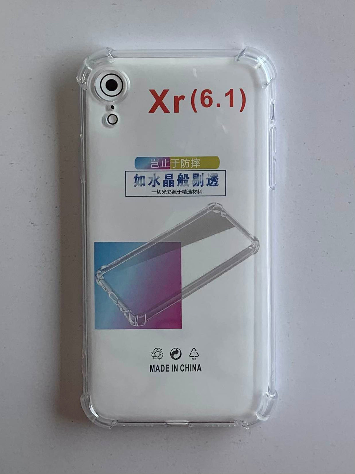 APPLE IPHONE Crystal Clear Transparent Shockproof Mobile Back Cover