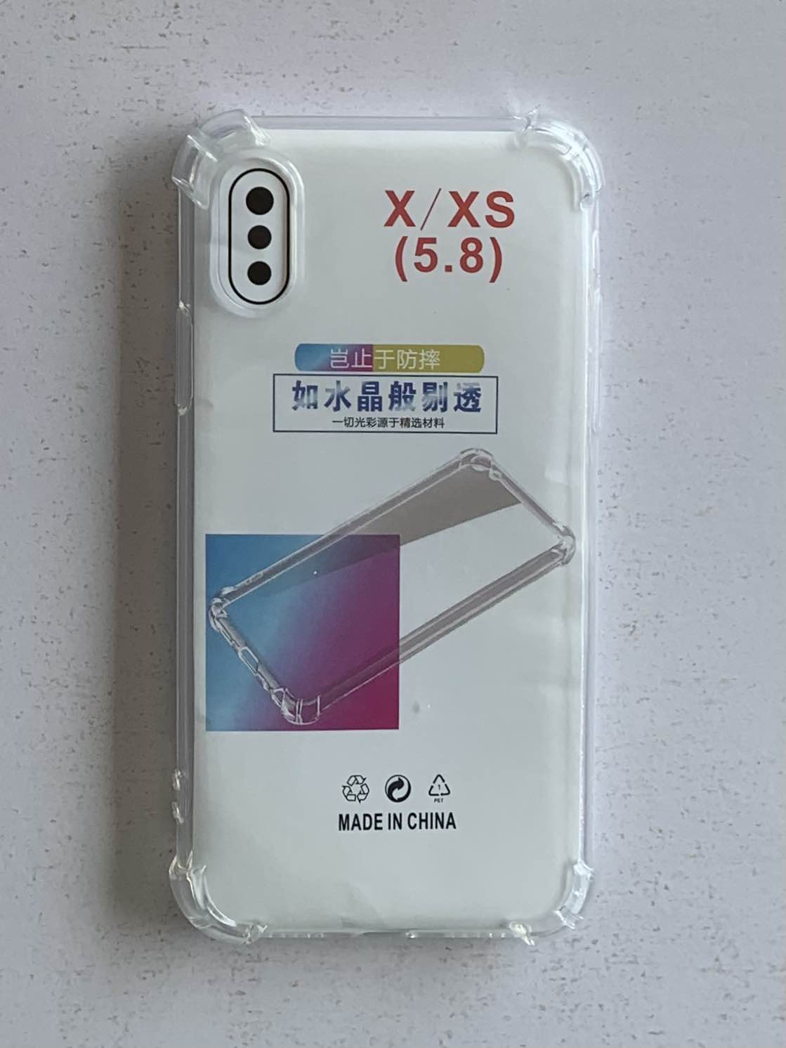 APPLE IPHONE Crystal Clear Transparent Shockproof Mobile Back Cover