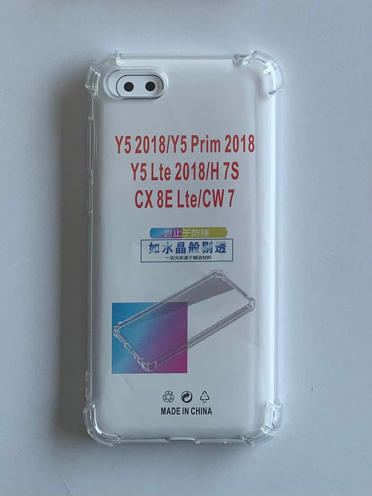 HONOR / HUAWEI Crystal Clear Transparent Shockproof Mobile Back Cover