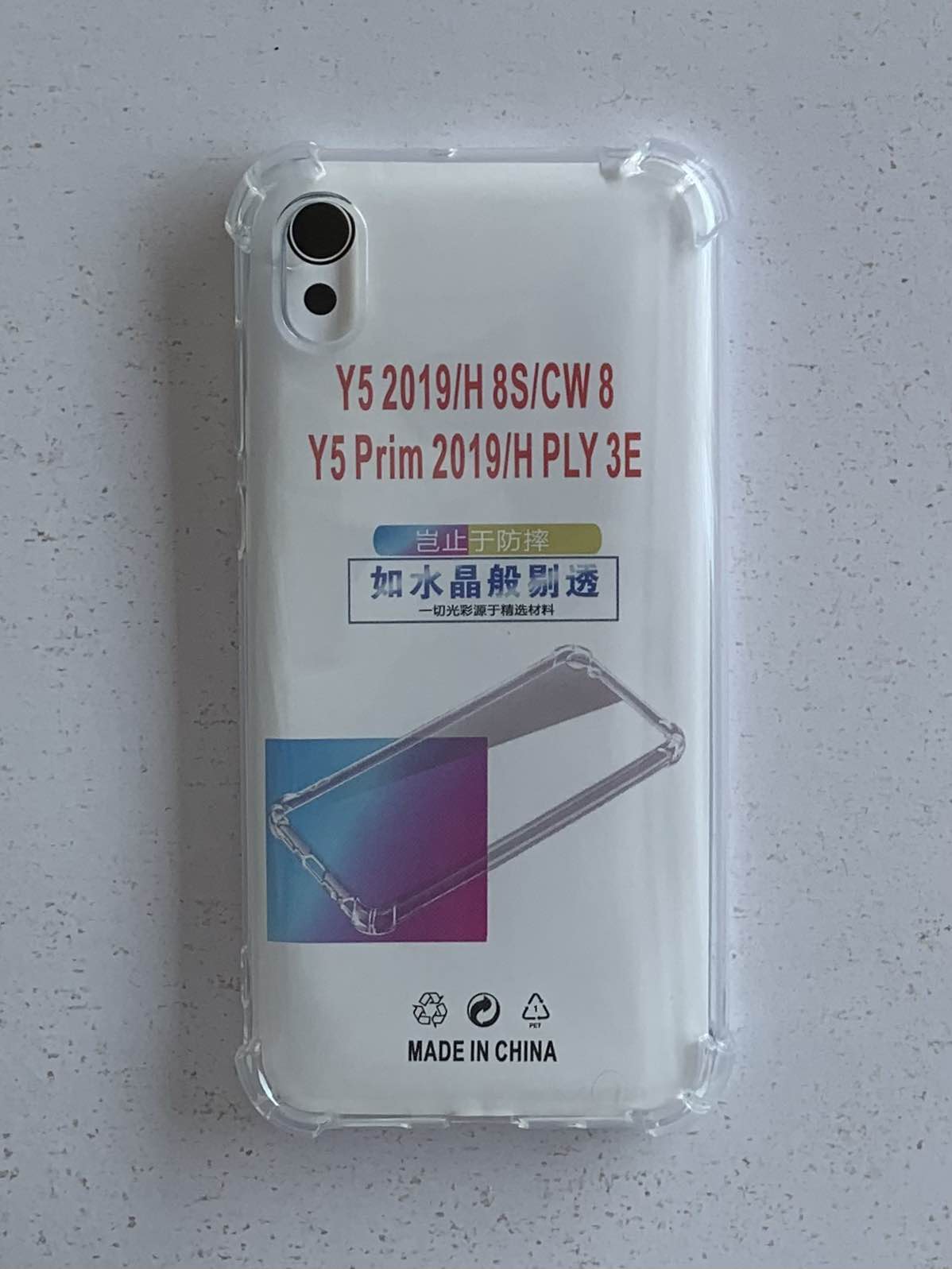 HONOR / HUAWEI Crystal Clear Transparent Shockproof Mobile Back Cover