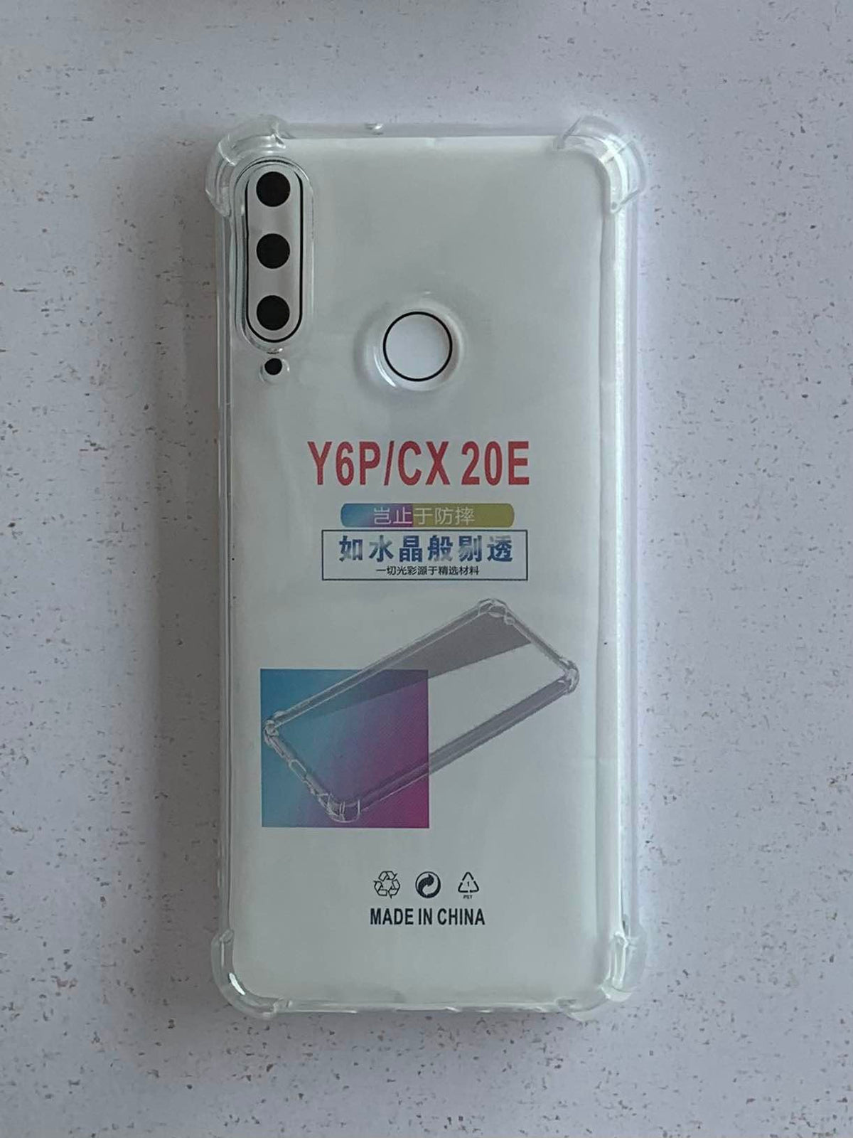 HONOR / HUAWEI Crystal Clear Transparent Shockproof Mobile Back Cover