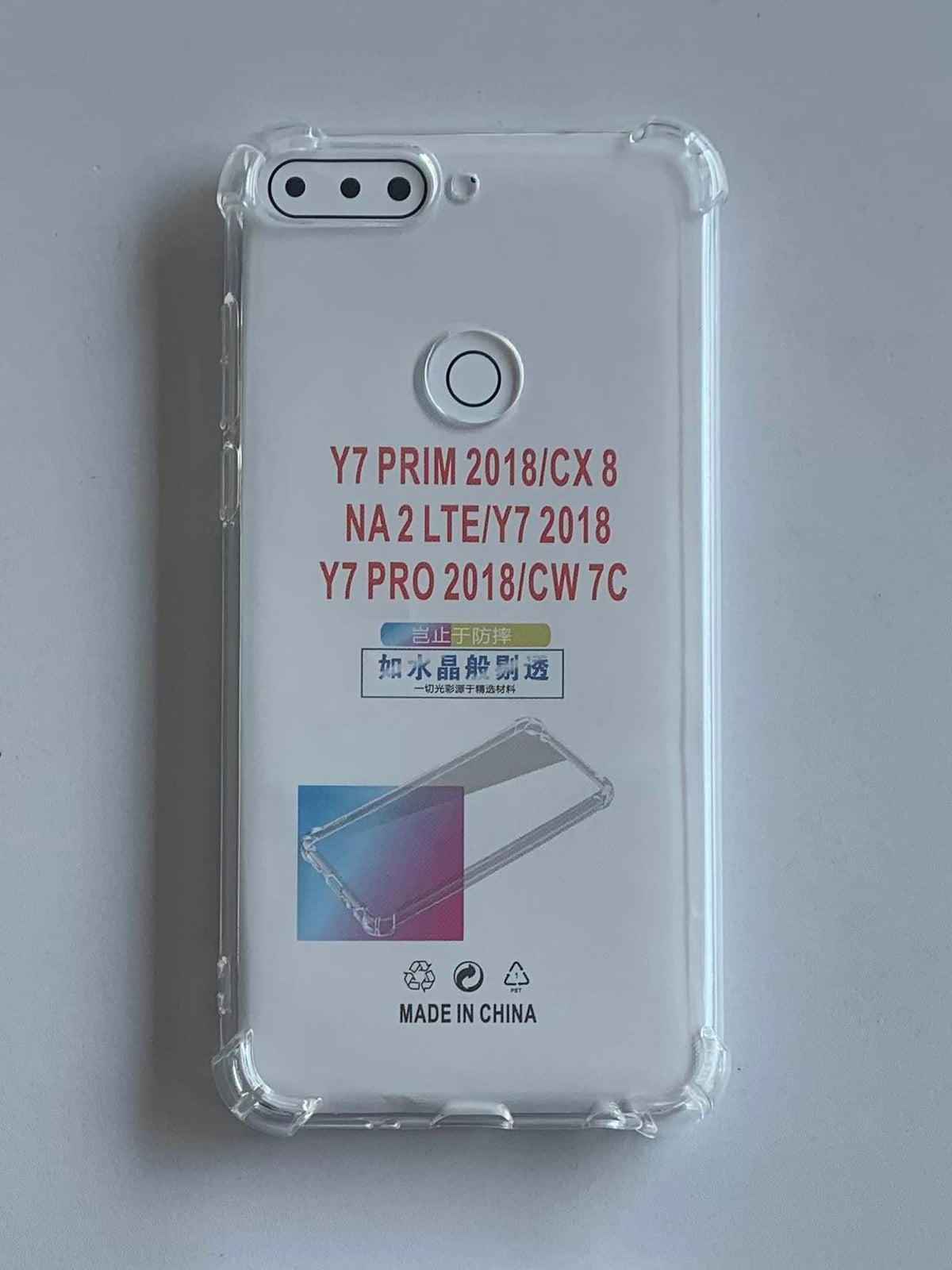 HONOR / HUAWEI Crystal Clear Transparent Shockproof Mobile Back Cover