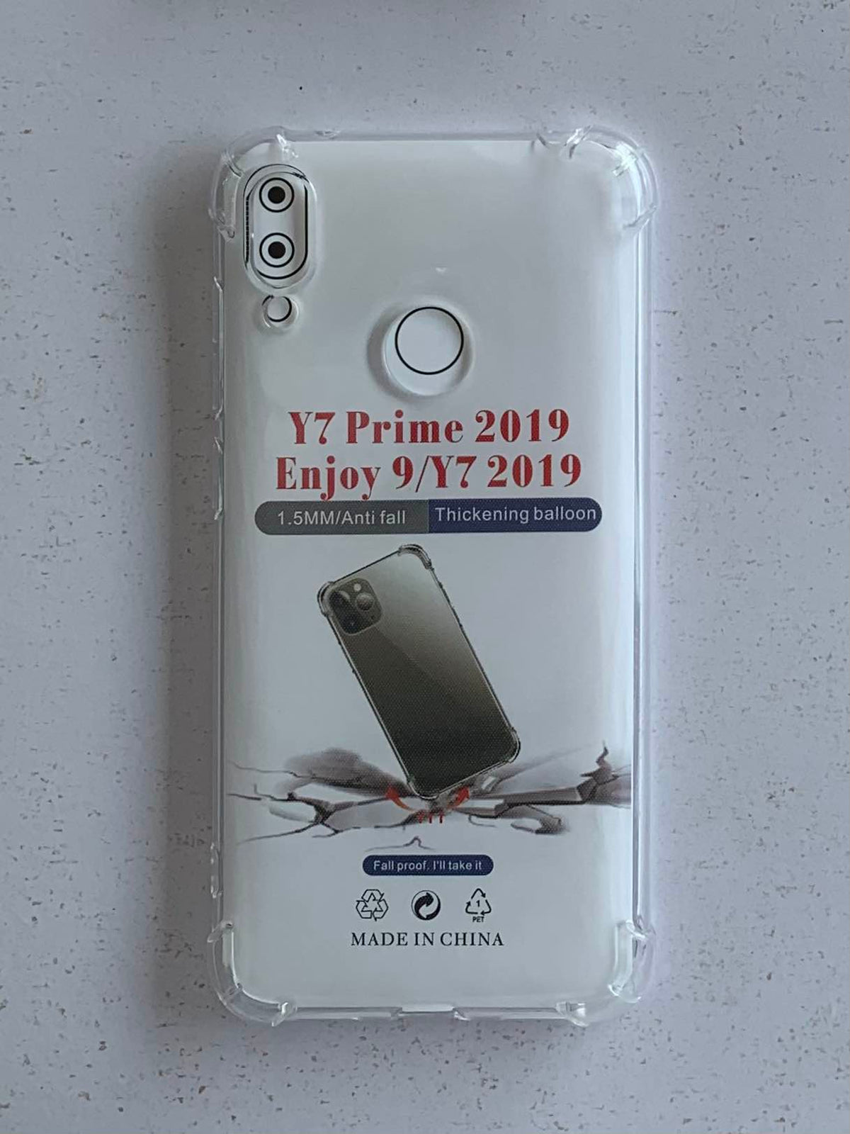 HONOR / HUAWEI Crystal Clear Transparent Shockproof Mobile Back Cover