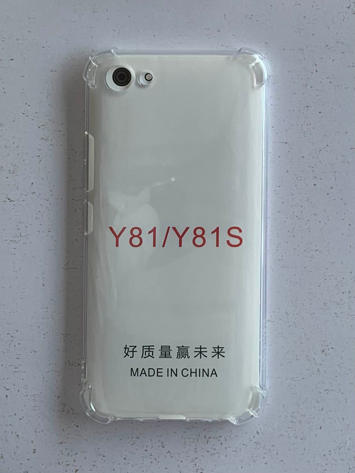 VIVO Crystal Clear Transparent Shockproof Mobile Back Cover