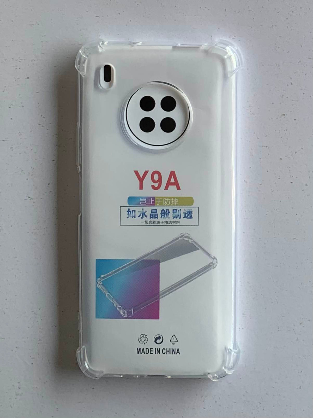 HONOR / HUAWEI Crystal Clear Transparent Shockproof Mobile Back Cover
