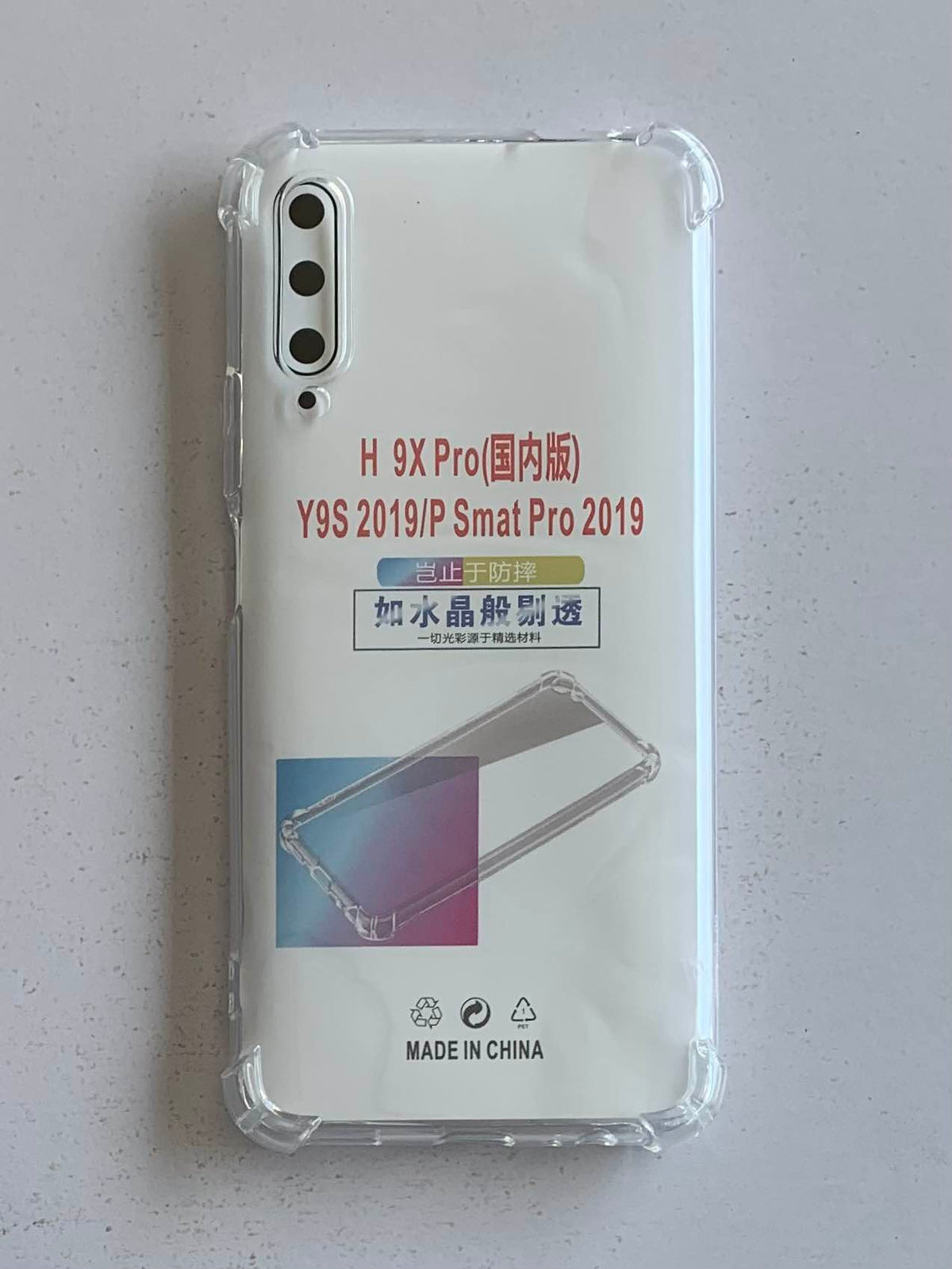 HONOR / HUAWEI Crystal Clear Transparent Shockproof Mobile Back Cover