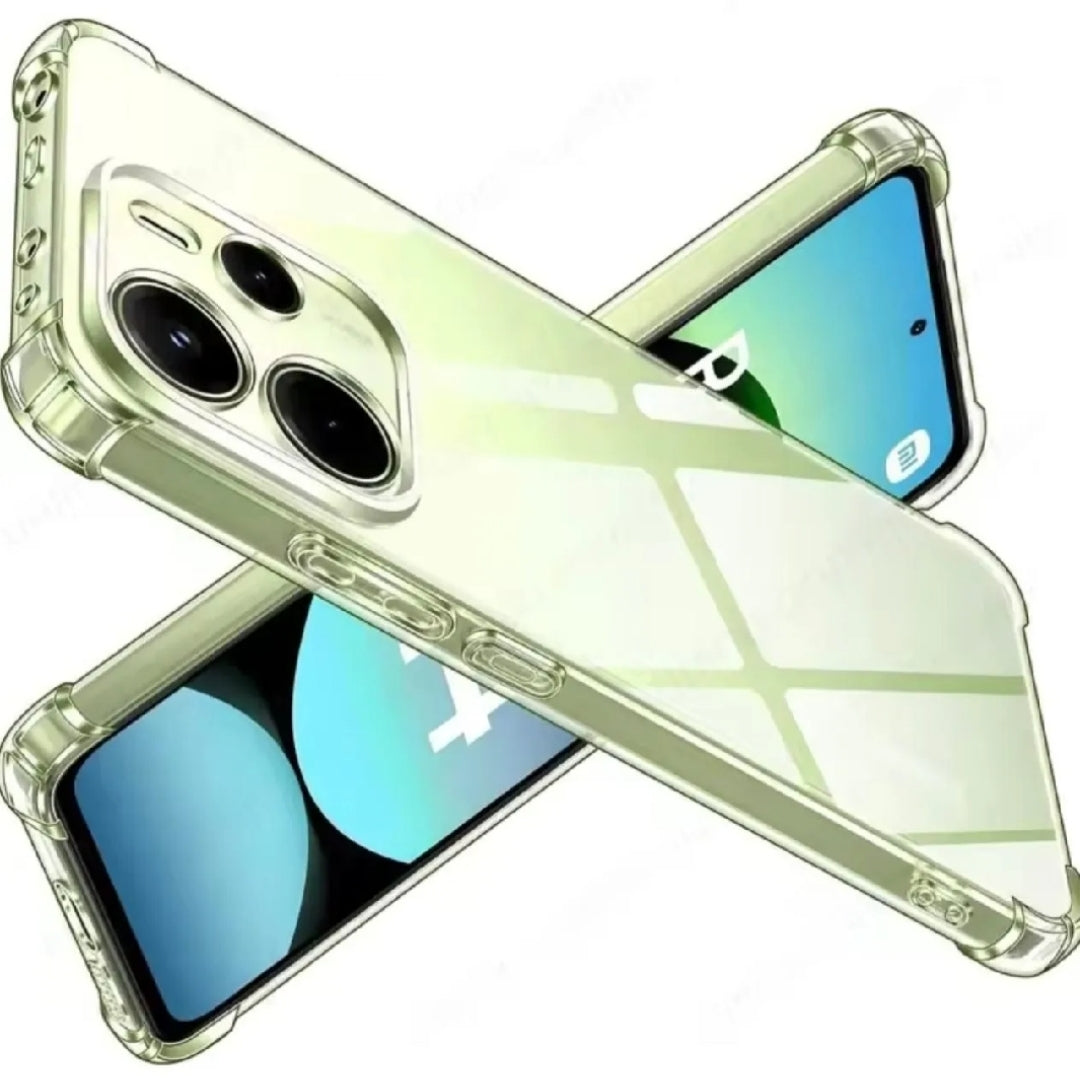 REDMI / XIAOMI Crystal Clear Transparent Shockproof Mobile Back Cover