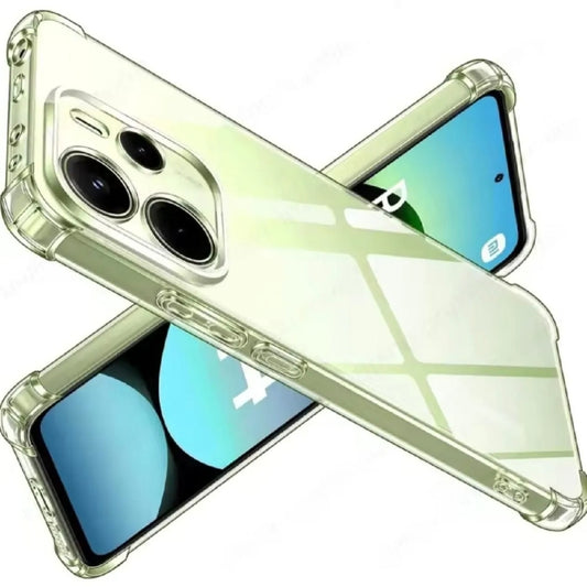 REDMI / XIAOMI Crystal Clear Transparent Shockproof Mobile Back Cover