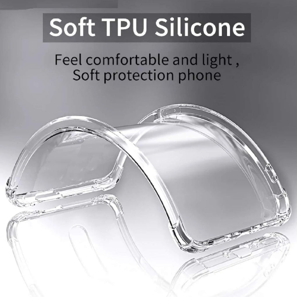 APPLE IPHONE Crystal Clear Transparent Shockproof Mobile Back Cover