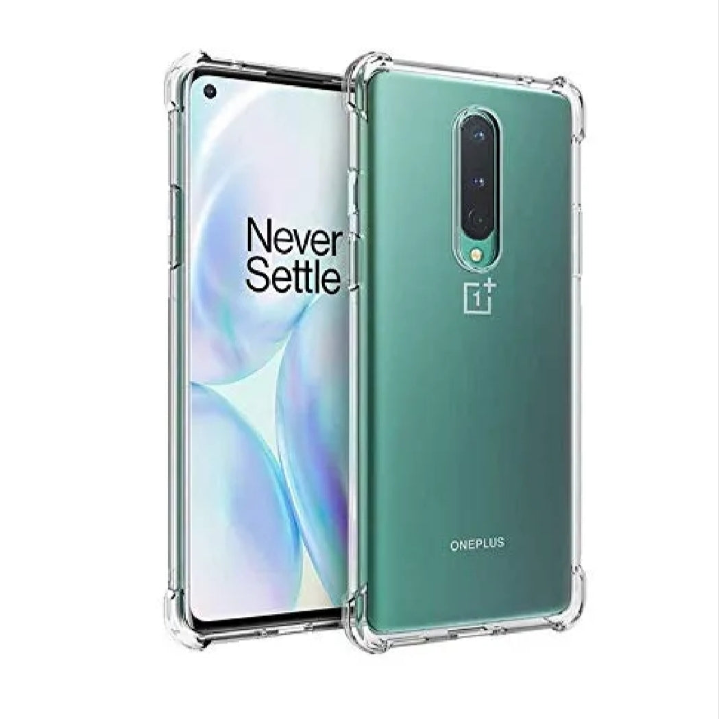 ONEPLUS Crystal Clear Transparent Shockproof Mobile Back Cover