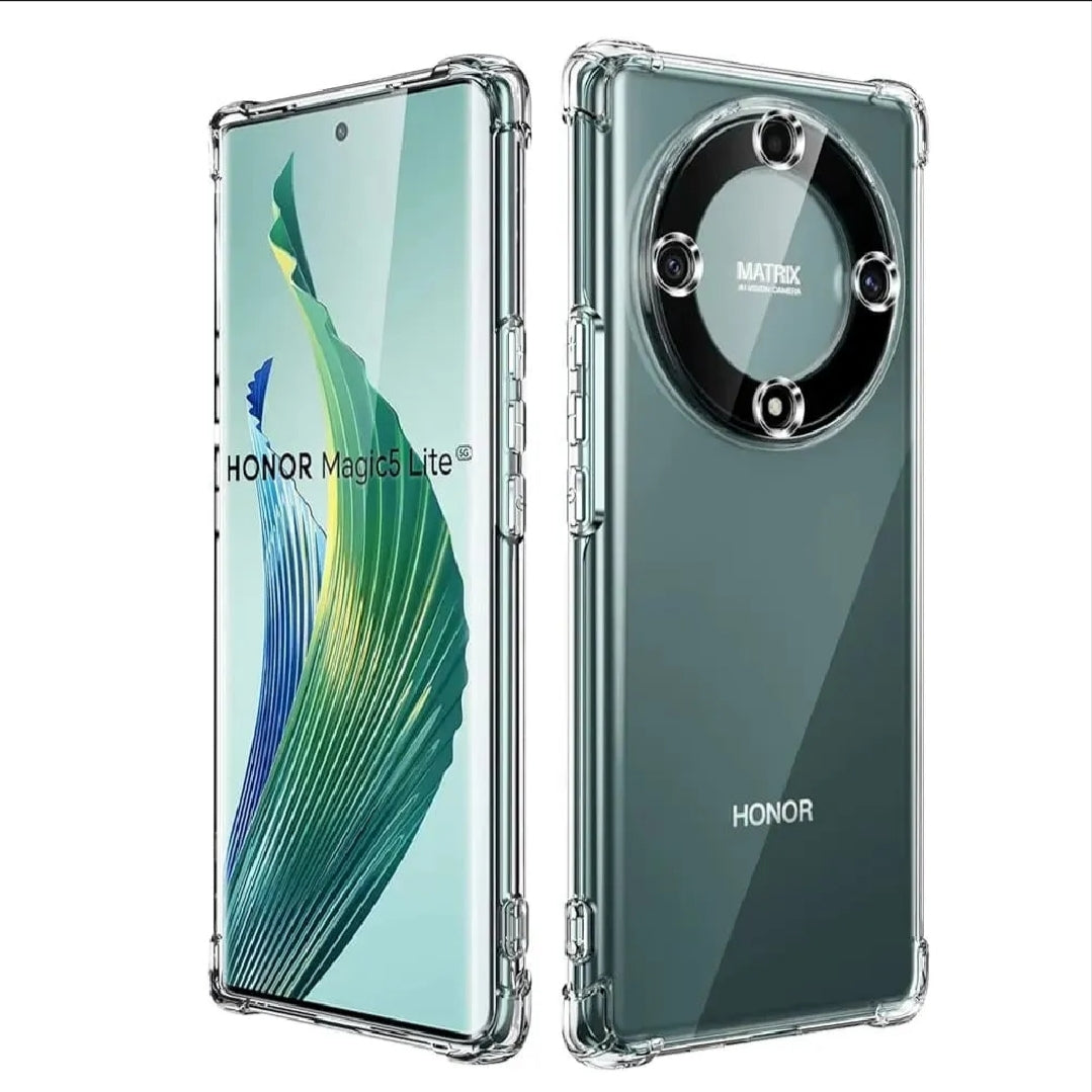 HONOR / HUAWEI Crystal Clear Transparent Shockproof Mobile Back Cover