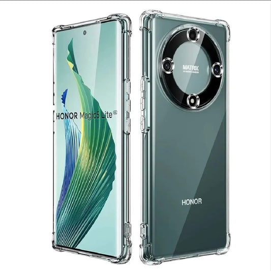 HONOR / HUAWEI Crystal Clear Transparent Shockproof Mobile Back Cover