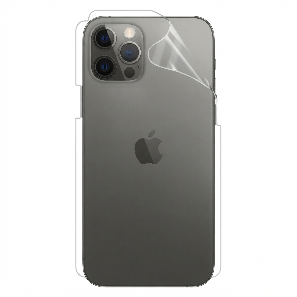 APPLE IPHONE Skin/Jelly Back Protector Crystal Clear TPU Hydrogel & Scratch-Resistant | 360 protection