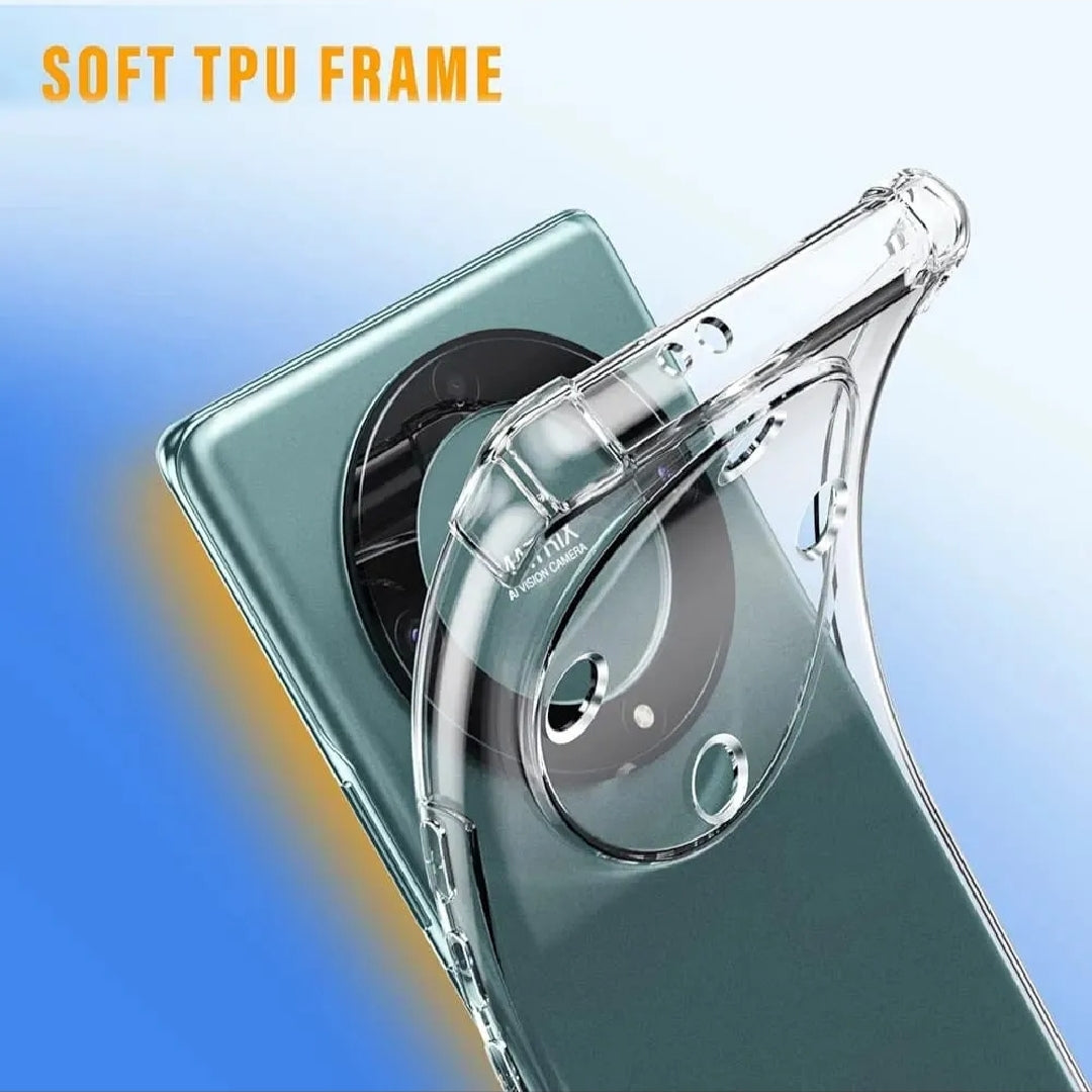 HONOR / HUAWEI Crystal Clear Transparent Shockproof Mobile Back Cover