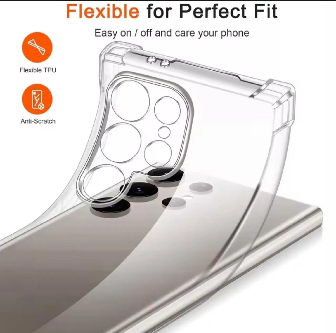 ITEL Crystal Clear Transparent Shockproof Mobile Back Cover